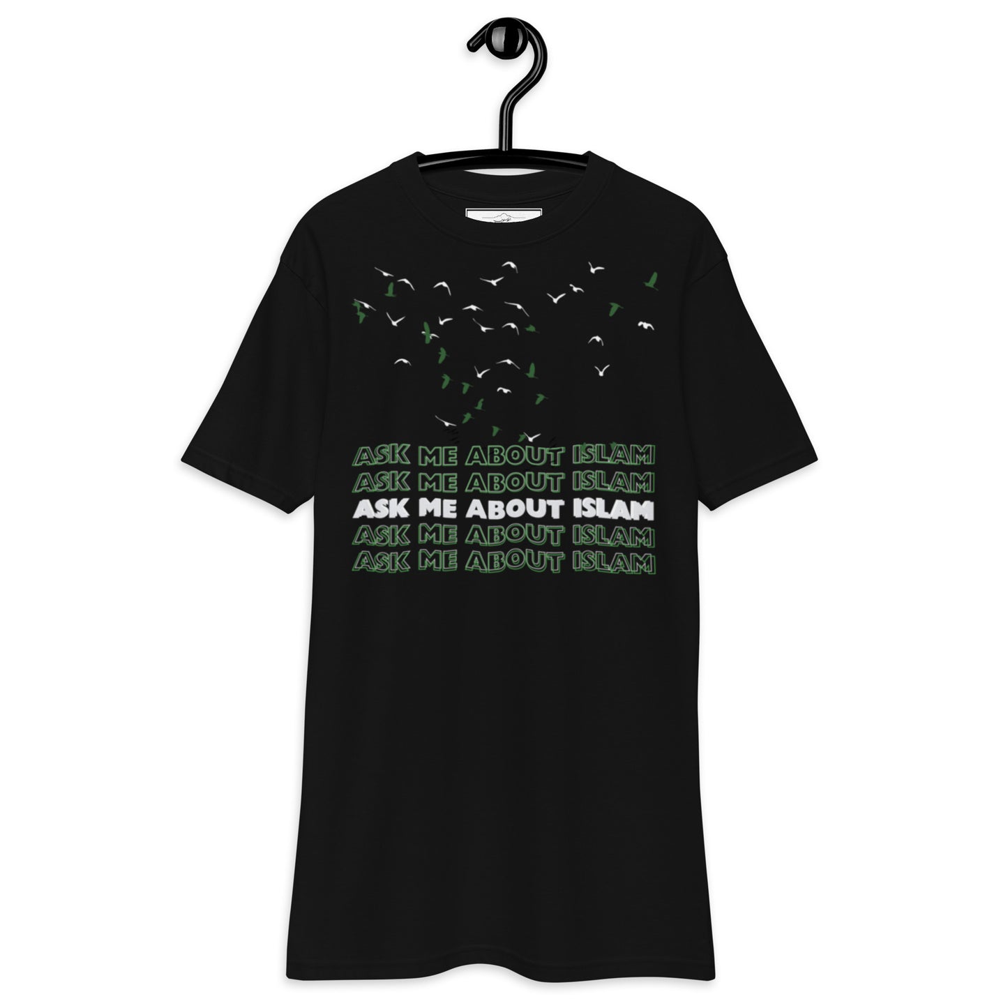 'ASK ME ABOUT ISLAM' Premium T-Shirt: Start a Conversation, Spread Knowledge