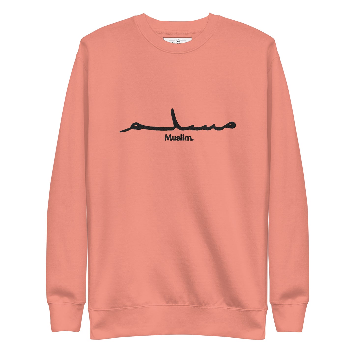 'Muslim Period' Embroidered Premium Sweatshirt (Multiple Colors Available)